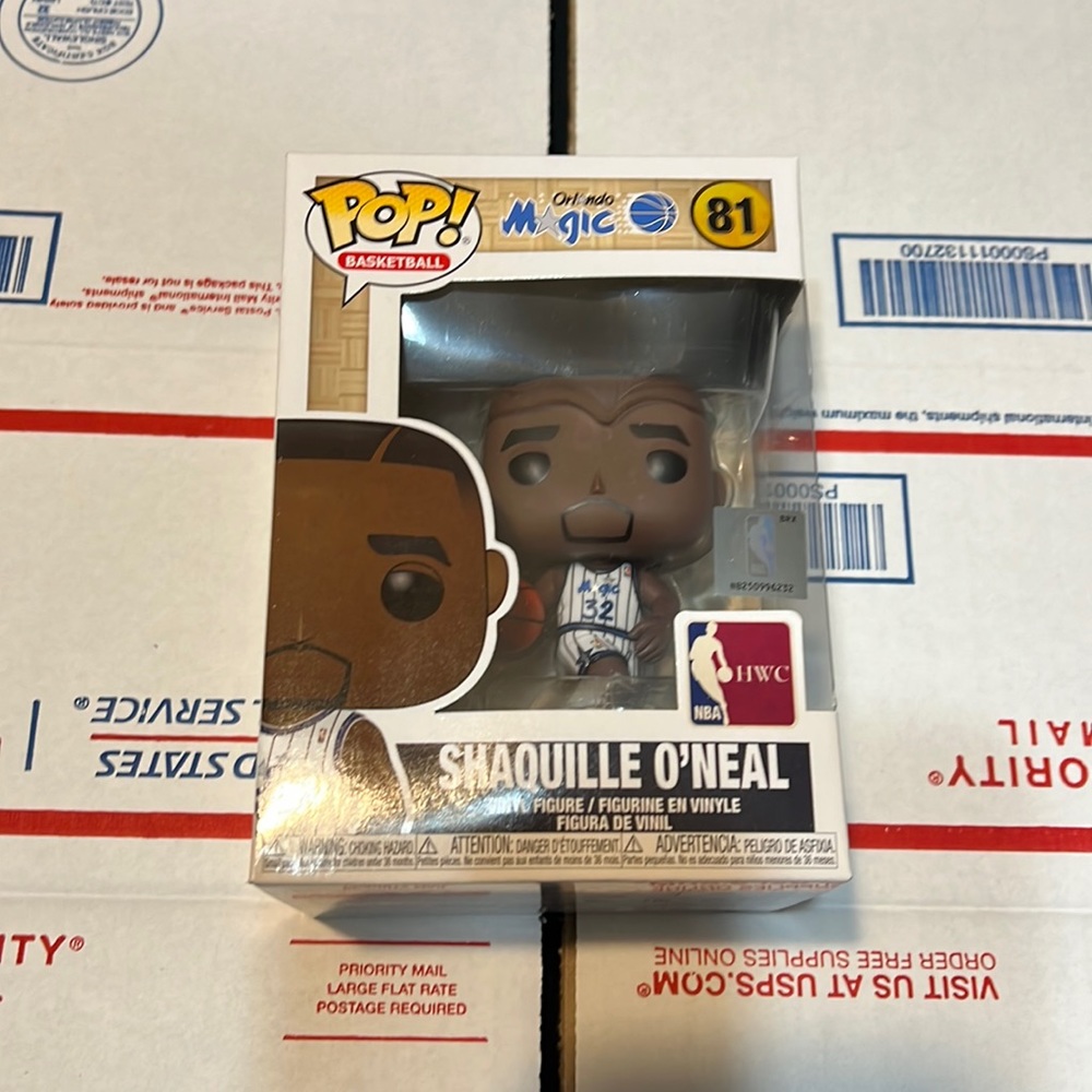 Shaquille O’Neal Funko Pop #81